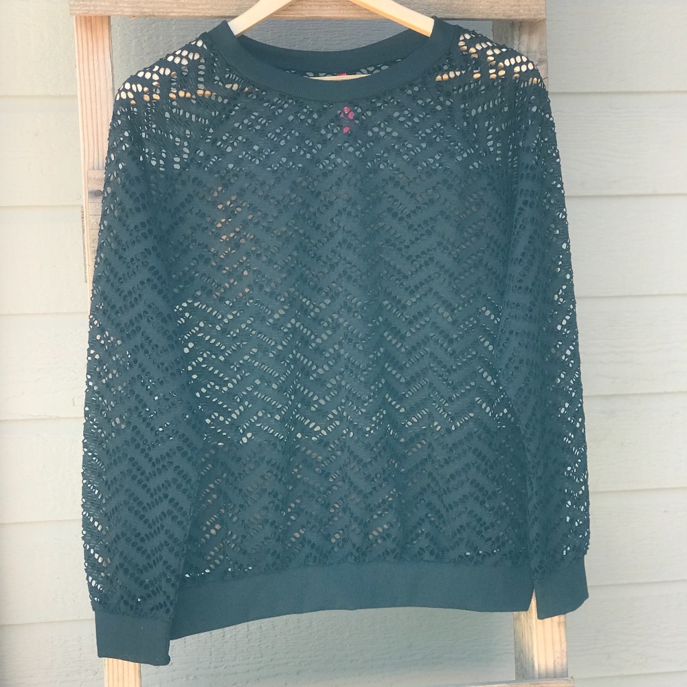 New Ruby Ribbon Lace Popover Medium - Picture 4 of 5